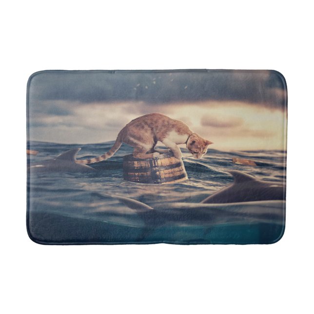 Tapis De Bain Cat Nap Dream ou cauchemar (Devant)