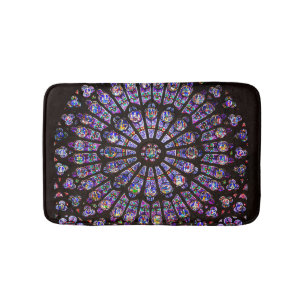 Tapis De Bain Cathédrale Notre-Dame de Paris Rose