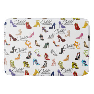 Tapis De Bain Cendrillon Citation Chaussures Talons Pompes