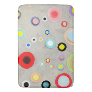 TAPIS DE BAIN CERCLES ABSTRAITS