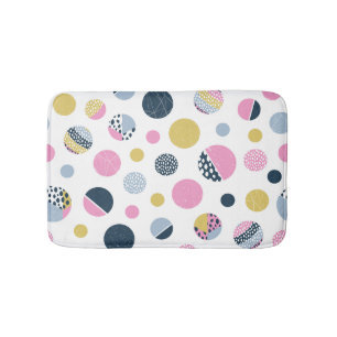 Tapis De Bain Cercles colorés