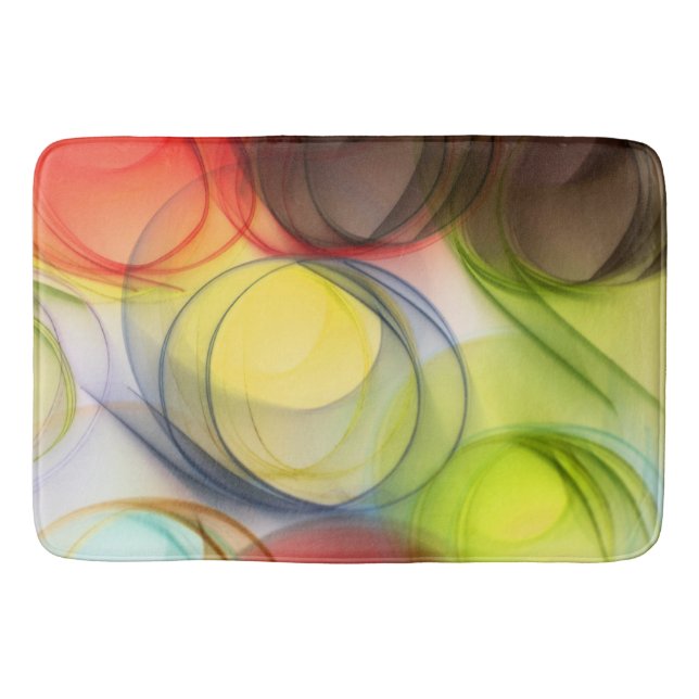 Tapis De Bain Cercles Whimsical Bain Mat - Jouer & Plush (Devant)