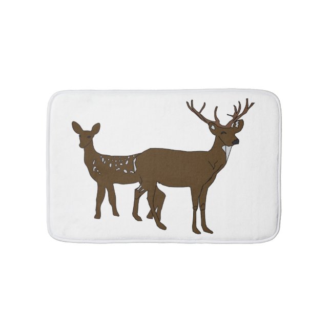Tapis De Bain Cerf (Devant)