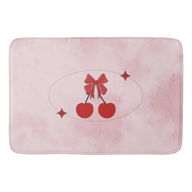 Tapis de bain Cerise (Devant)