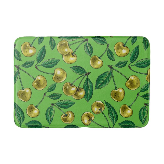 Tapis De Bain Cerises jaunes (Devant)