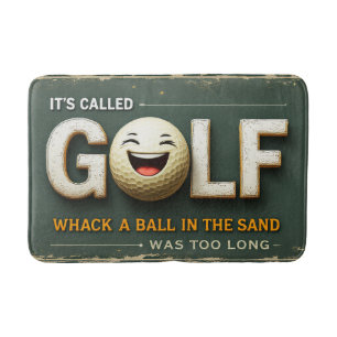 Tapis De Bain C'est appelé Golf Funny Salle de bain Décor