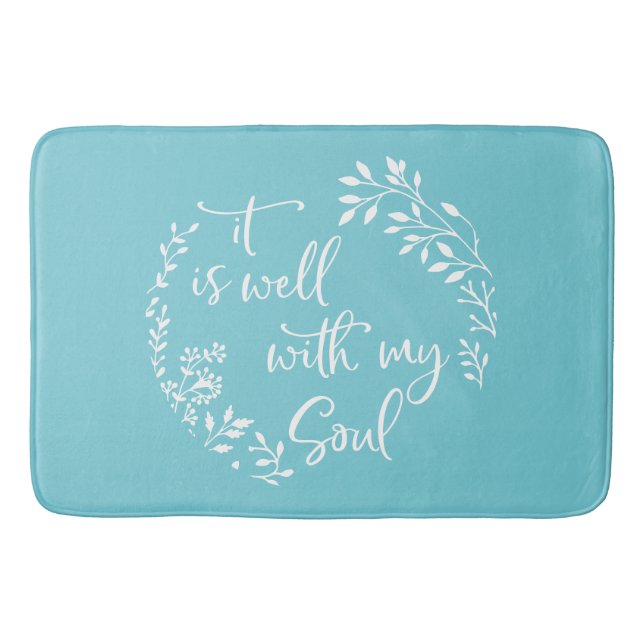 Tapis De Bain C'Est Bien Avec Mon Soul Bain Mat (Devant)
