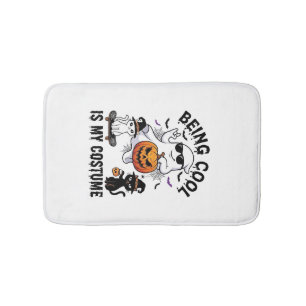 Tapis De Bain C'est Cool C'est Costume Halloween Fantôme Citroui
