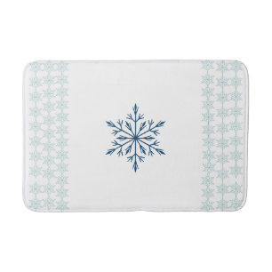 Tapis De Bain Chaleur et douillette Snowflake Mat