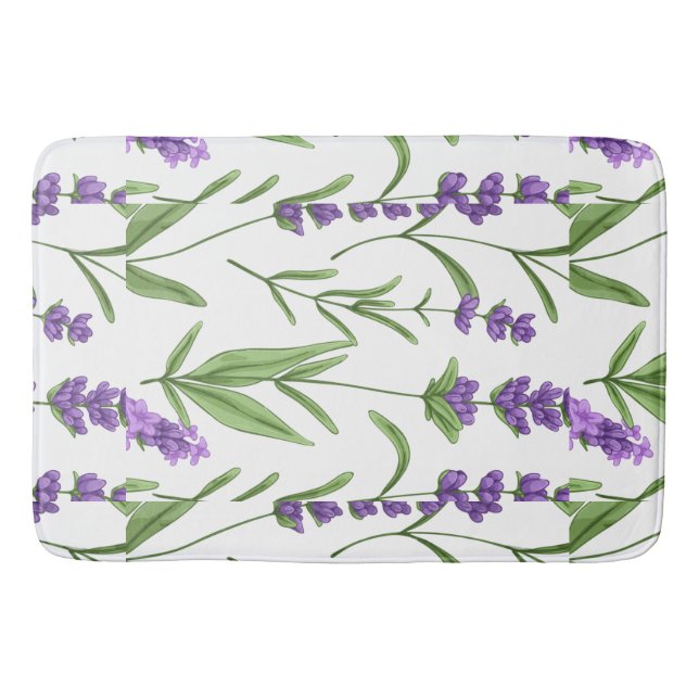 TAPIS DE BAIN CHAMPS LAVENDER (Devant)