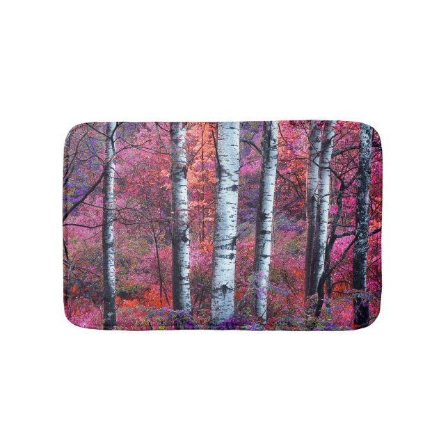 Tapis De Bain Chapeaux de bain de la Forêt Magique (Devant)