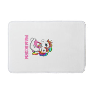 Tapis De Bain Char Tank Mamacorn Femmes - Licornes Mère Fille