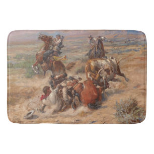 Tapis De Bain Charles M. Russell La Vie Forte