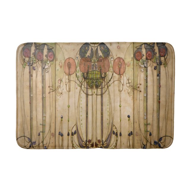 Tapis De Bain Charles Mackintosh - La Wassail (Devant)