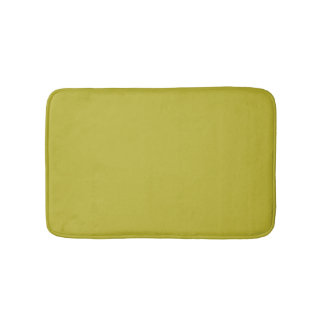 Tapis De Bain CHARTREUSE Couleur uni vert jaunâtre