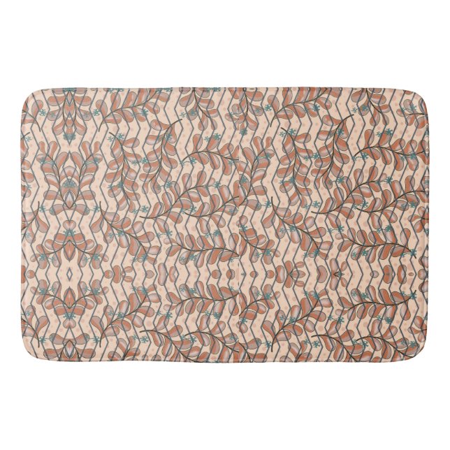 Tapis De Bain Chat de bain Abstrait elliptique (Devant)