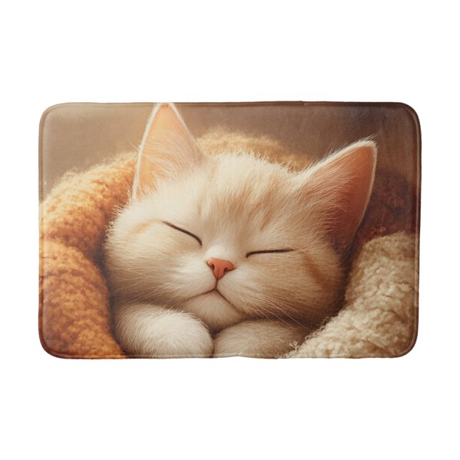 Tapis De Bain Chat endormi (Devant)