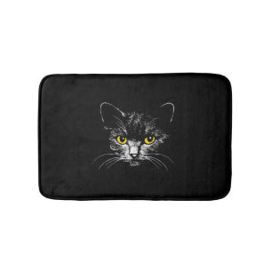 Tapis De Bain Chat noir