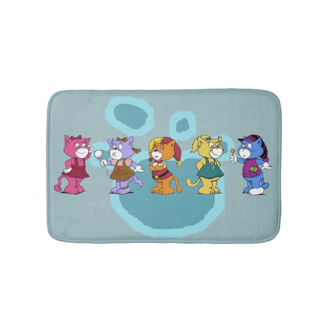 Tapis De Bain Chats Boomi (Devant)