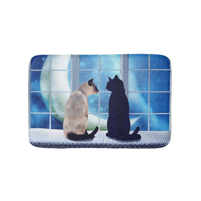 Tapis De Bain Chats de fenêtre (Devant)