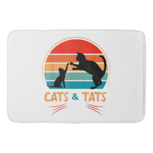 Tapis De Bain Chats & Tats - Chat