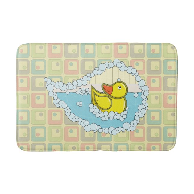 Tapis de bain Chaucer le canard en caoutchouc (Devant)