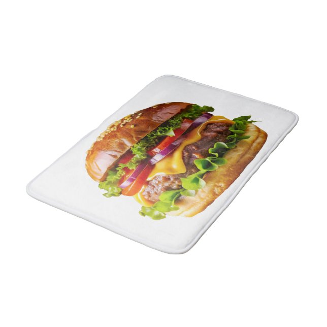 Tapis De Bain ChaussureHabille hamburger empilé thic (Angle)