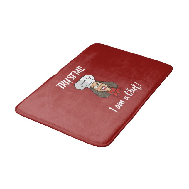 Tapis De Bain Chef femme (Angle)
