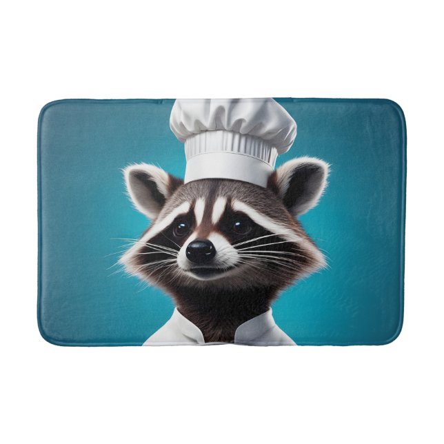 Tapis De Bain Chef Raccoon (Devant)