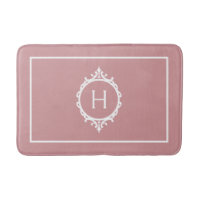 Chelsea rose Blush et blanc Monogramme