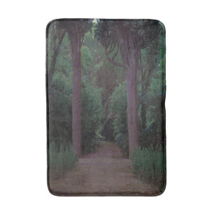 Tapis De Bain Chemin dans un parc (par Santiago Rusiñol)
