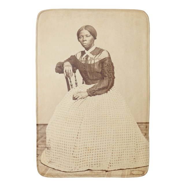 Tapis De Bain Chemin de fer abolitionniste Harriet Tubman (devant Vertical)