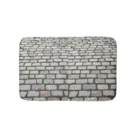 Chemin de pierre Gris Cobblestone Street Sidewalk