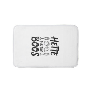 Tapis De Bain Chemise de fête fantôme Halloween pour les huées