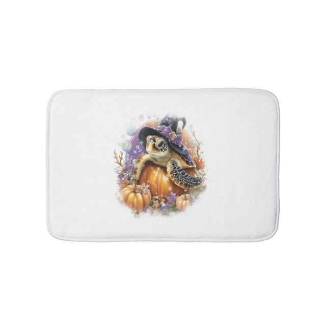 Tapis De Bain Chemise de mer Halloween de mer (Devant)