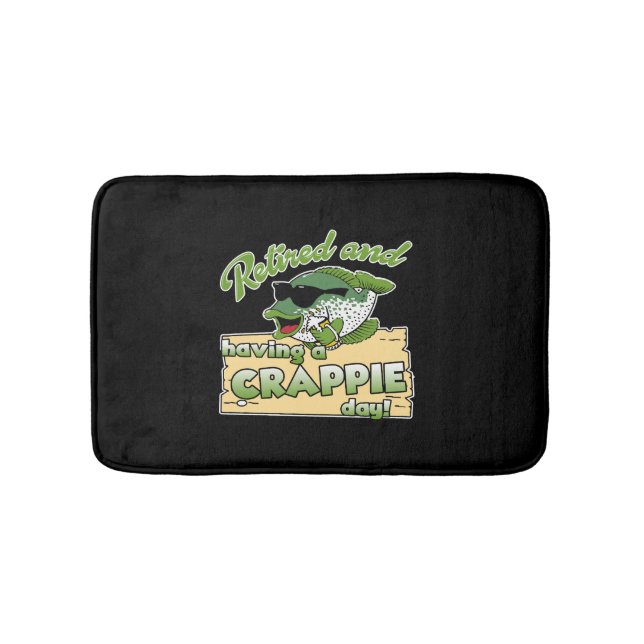Tapis De Bain Chemise de Pêche Crappie (Devant)