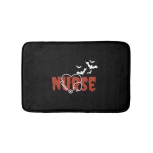 Tapis De Bain chemise d'infirmière halloween