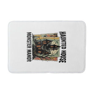 Tapis De Bain Chemise Maison Hantée Design Manoir Monstre Vintag
