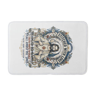 Tapis De Bain Chemise vintage chrétienne Eschatologie Prophétie 