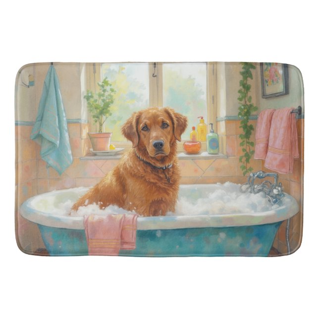 Tapis De Bain Chesapeake Bay Retriever Bain Temps Confortable Sa (Devant)