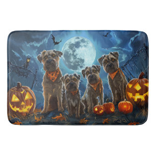 Tapis De Bain Chesapeake Bay Terrier Halloween Éffrayant