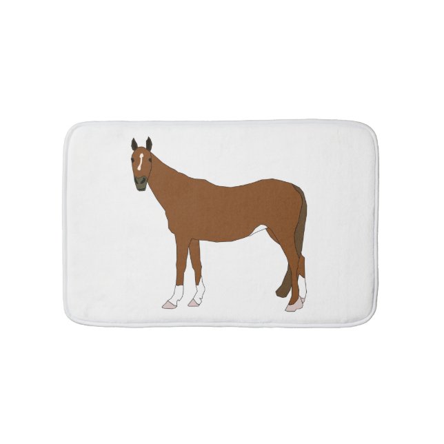 Tapis De Bain Cheval (Devant)
