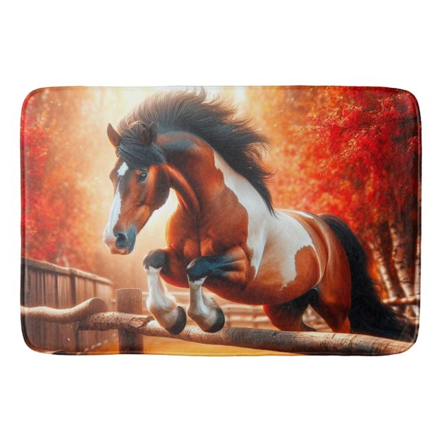 Tapis De Bain Cheval de saut (Devant)