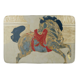 Tapis De Bain Cheval Impérial Doré
