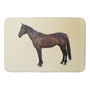 Tapis De Bain Cheval Morgan de Profil