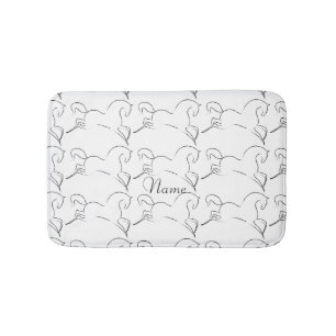 Tapis De Bain Cheval sauvage Thunder_Cove