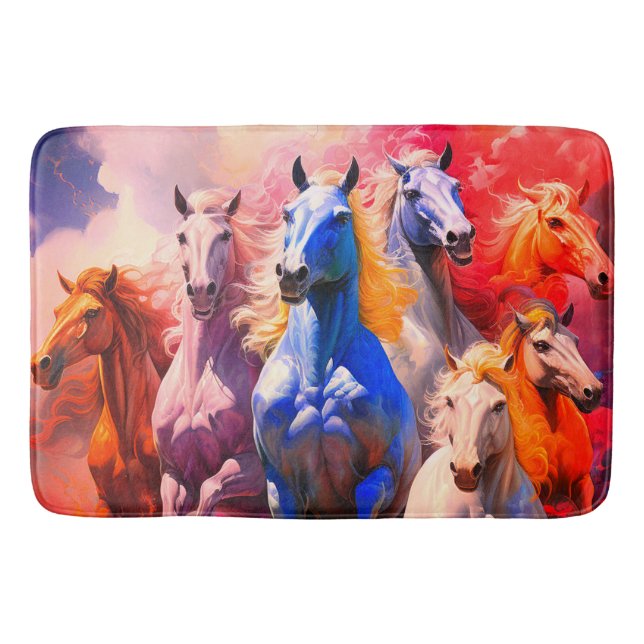 Tapis De Bain Chevaux (Devant)