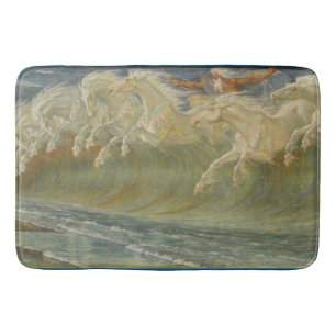 Tapis De Bain Chevaux Neptune par Walter Crane