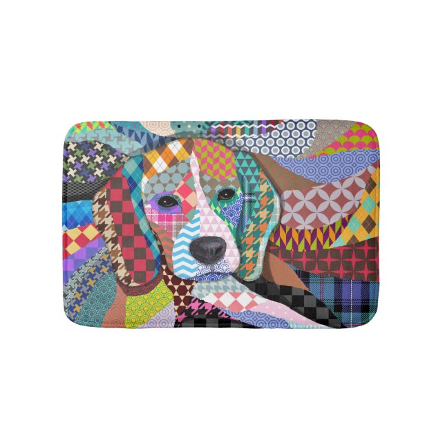 Tapis De Bain Chien beagle 161 (Devant)