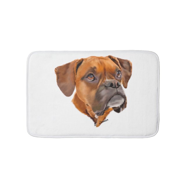 Tapis De Bain Chien Boxer (Devant)